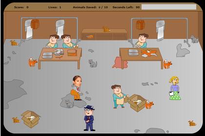 El juego en el que hay que rescatar cachorros de las garras de Jennifer Lopez
