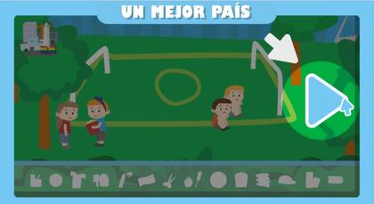 El juego "Un País Mejor"