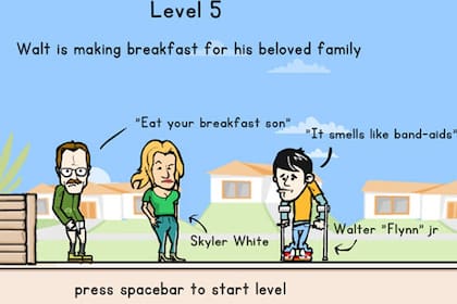 El jueguito de Breaking Bad