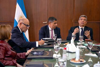 El juez de la Corte Suprema, Horacio Rosatti, se reunió con los jueces de la cámara de Casación Penal