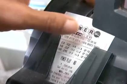 El jugador acertó cinco números sin la Powerball: 15, 46, 61, 63, 64 y 1.