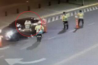 Así pararon a Edwin Cardona en el control de tránsito en que dio positivo de alcoholemia