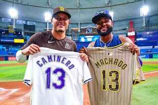 La conmovedora historia del dominicano Junior Caminero con Manny Machado