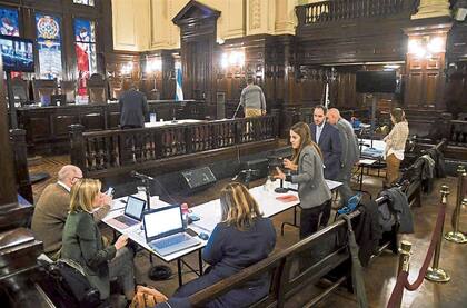 El juicio empezó el lunes pasado