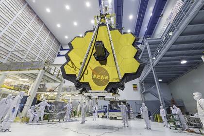 El JWST es el telescopio espacial más potente de la historia. (Foto de NASA)