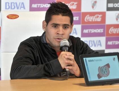 El Keko Villalva hoy, en conferencia de prensa