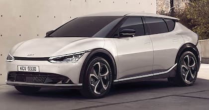 El Kia EV 6, SUV eléctrico que comparte plataforma con su "primo" Hyundai Ioniq 5