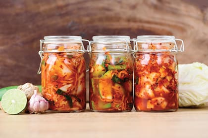 El kimchi es una técnica de fermentado de vegetales y de pescado muy tradicional 