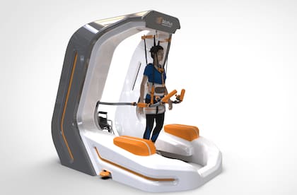 El Kinebot es un sistema robotizado que permite reducir costos y tiempos en las terapias de rehabilitación de pacientes que se recuperan de un ACV o afecciones similares
