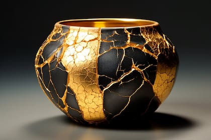 El Kintsugi es un método japonés milenario que destaca la belleza de las grietas de una pieza rota