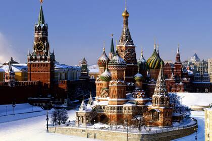 El Kremlin, en el invierno boreal, verano austral