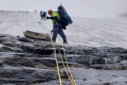 El Kun, explica el líder de la expedición, es mucho más técnico que el Aconcagua