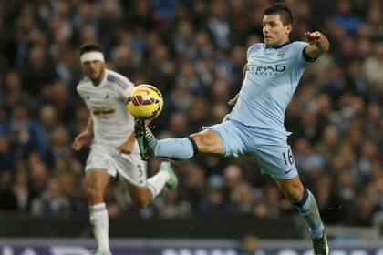 El Kun no anotó en la victoria del City