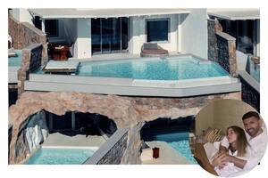 El paradisíaco hotel en Mykonos donde descansan el Kun Agüero y su novia