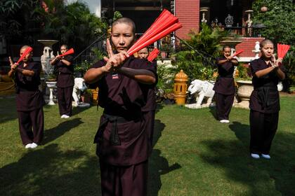 "El kung-fu nos ha ayudado a romper una lanza en favor de la igualdad de género", aseguraron