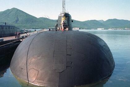 El Kursk fue uno de los primeros submarinos construidos después de la caída de la Unión Soviética.