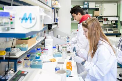 El laboratorio del CNB donde se trabaja para lograr una vacuna contra el SARS-COV-2