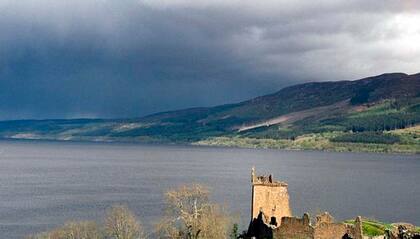 El lago Ness, de Escocia