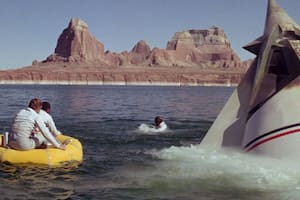 El lago Powell, en El Planeta de los Simios