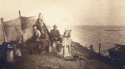 El lago Tulare durante el siglo XIX