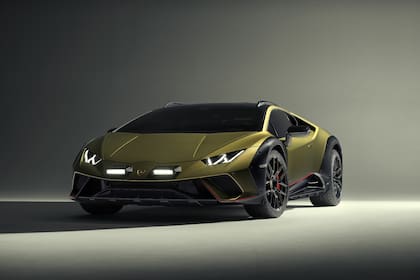 El Lamborghini Huracán Sterrato (el de la colección es negro)