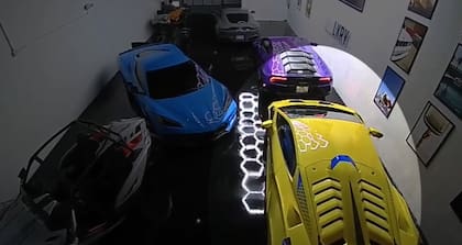 El Lamborghini sustraído era la pieza más valiosa del comercio