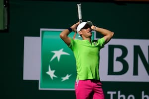 Schwartzman no pudo con el saque de John Isner y se despidió de Indian Wells