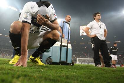 El lamento de Ferreyra, delantero de Olimpia