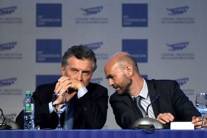Mauricio Macri y Guillermo Dietrich.