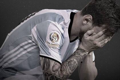 El lamento de Messi tras la final