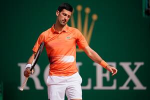 El frustrante regreso de Novak Djokovic en Montecarlo