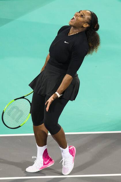 El lamento de Serena Williams ante Ostapenko