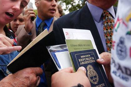 El largo trámite de la visa estadounidense