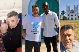 El largo viaje de Julián Weich a África y el emotivo reencuentro con su “hijo mozambiqueño”