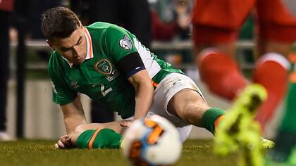 El lateral Coleman terminó con una fractura de tibia y peroné