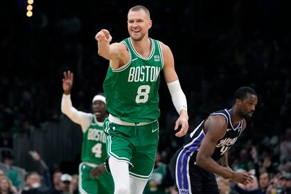 El letón Kristaps Porzingis se recuperó de una lesión en el sóleo y es una pieza clave en Boston Celtics