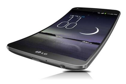 El LG G Flex, un teléfono con pantalla curva que se adapta al contorno del rostro