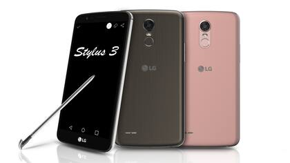 El LG Stylus 3 respeta el diseño clásico de LG con el sensor de huellas digitales en el dorso