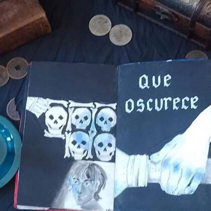 El libro de las sombras fue realizado por una estudiante del Colegio Nacional Buenos Aires, que empleó tiempo y esfuerzo para hacerlo, y el ejemplar es "Irremplazable", según dijeron en la cooperadora de la institución