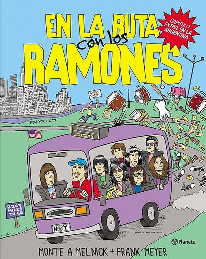 El libro de Monte A. Melnick y Frank Meyer suma nuevas historias de los Ramones