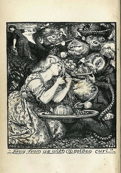 El libro de poemas más conocido de Christina Rossetti es "El mercado de los duendes" (Foto: GETTY)