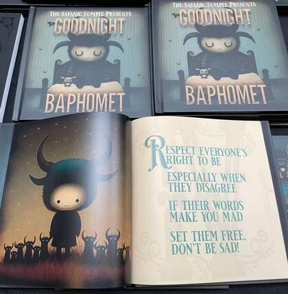 El libro infantil "Goodnight Baphomet" cautivó a los asistentes