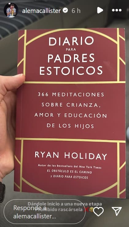 El libro que comenzará a leer Alexis Mac Allister