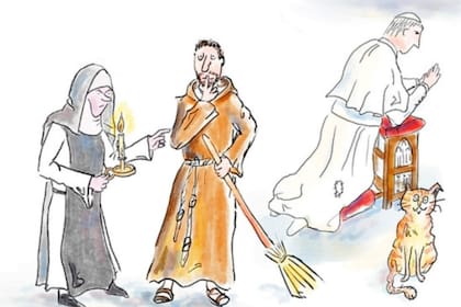 El libro transcurre cuando la Iglesia atraviesa su peor crisis: humanamente agonizante, en bancarrota y sin autoridad moral (Foto: Gentileza Editorial Vita Brevis)