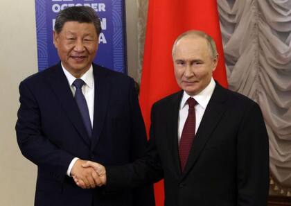 El líder chino se reúne periódicamente con Putin. En la imagen, una reunión en la ciudad rusa de Kazán en octubre de 2024.