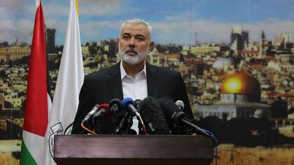 El líder de Hamas, Ismail Haniyeh, llamó hoy a una intifada