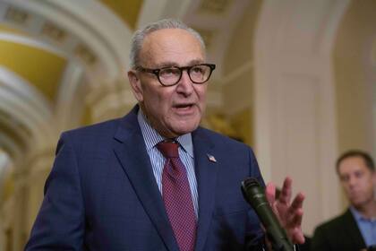 El líder de la minoría del Senado de EEUU, Chuck Schumer, demócrata de Nueva York, señaló que los miembros del partido no otorgarán los apoyos necesarios