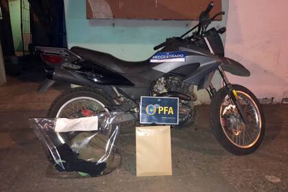 Fue incautada la motocicleta utilizada por el sicario que responde a la directivas de Guille Cantero