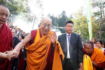 El líder de los tibetanos, de 83 años, sufría dolores torácicos