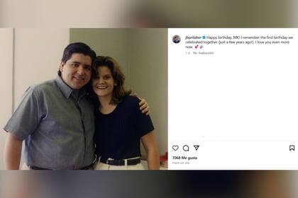 El líder demócrata publicó una foto de ambos y escribió un tierno mensaje en redes sociales